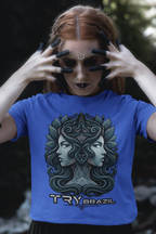 Camiseta Baby Long Lendas da Amazônia-TRY Brazil