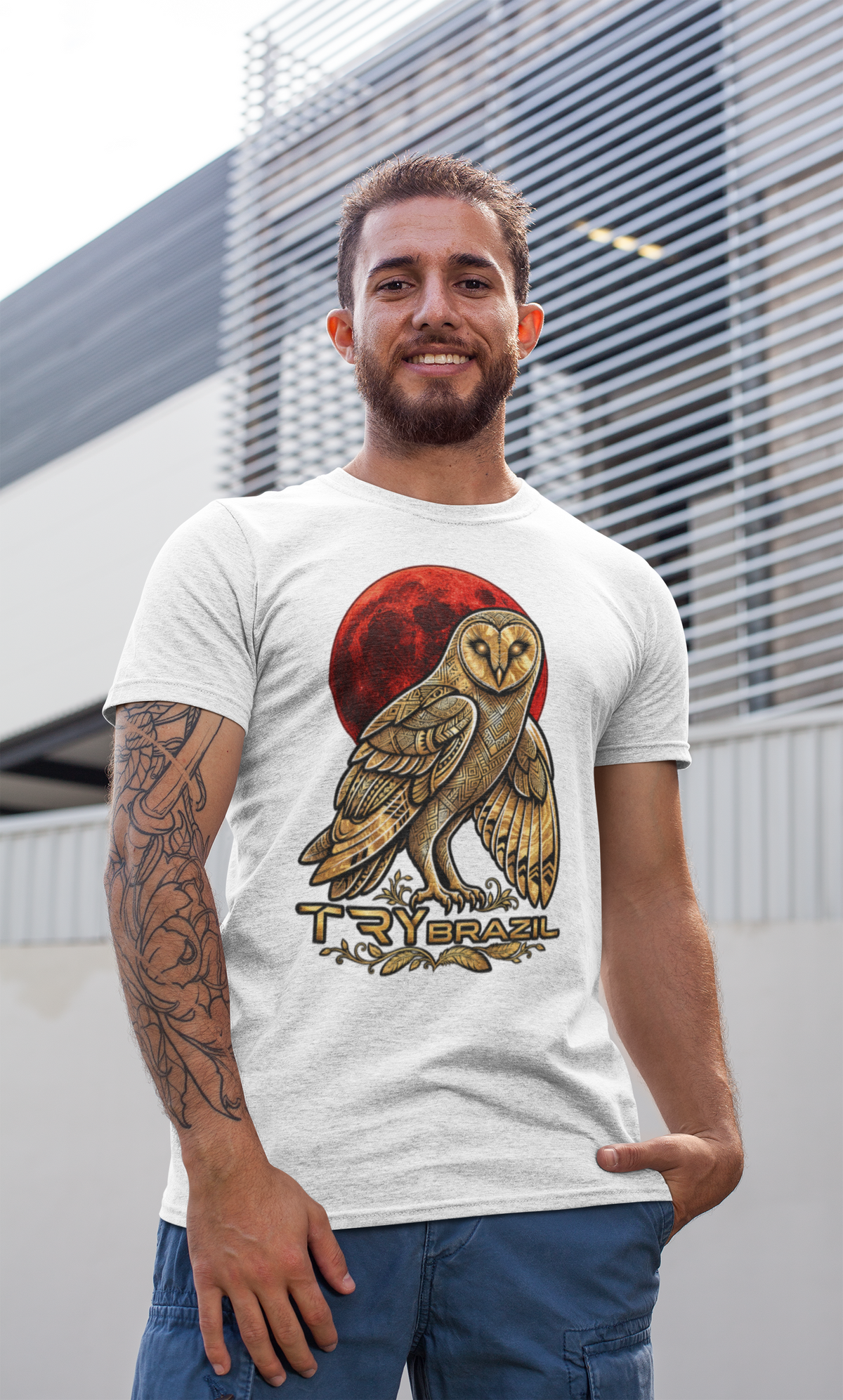 Camiseta Lendas da Amazônia-TRY Brazil