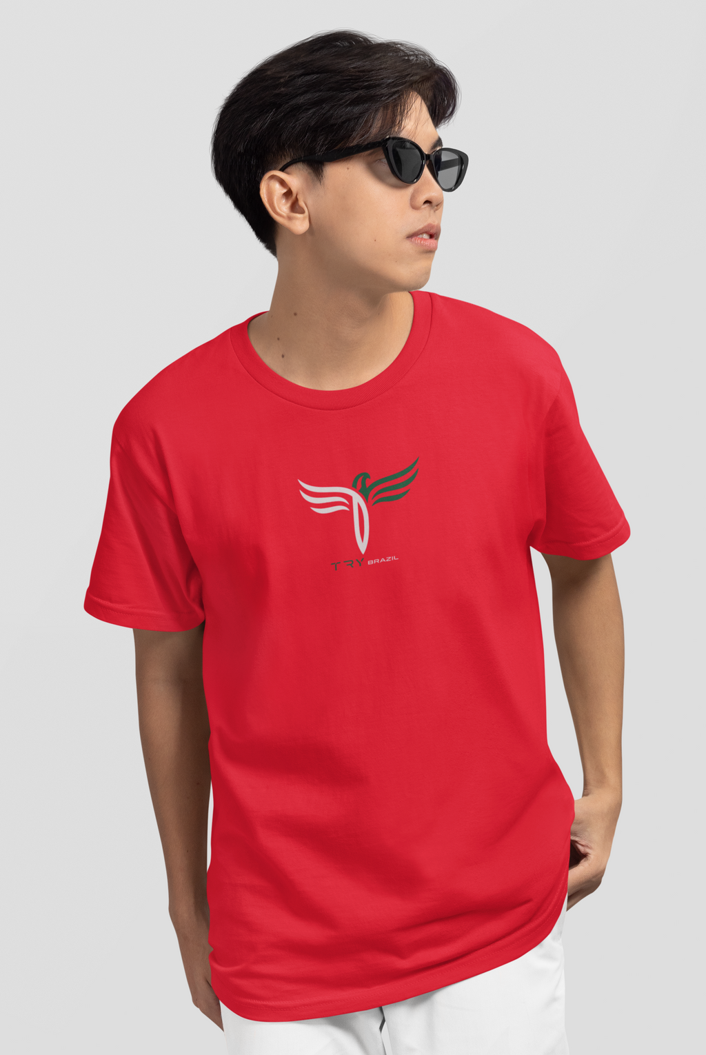 Camiseta Juvenil Masculina-TRY Brazil