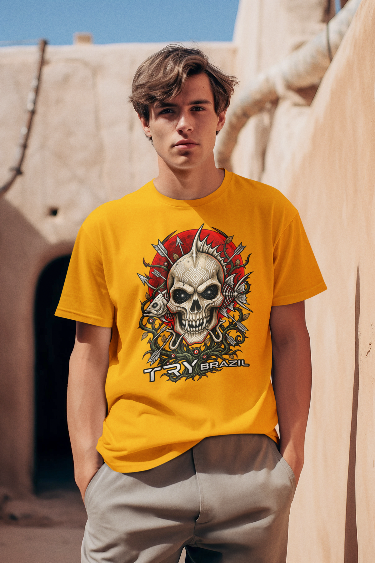 Camiseta Lendas da Amazônia-TRY Brazil