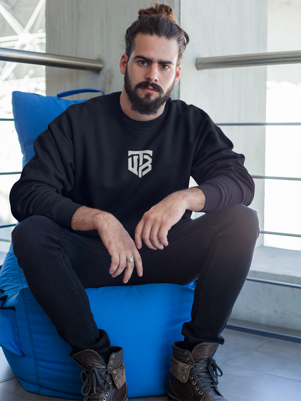 Moletom Fechado Masculino-TRY Brazil