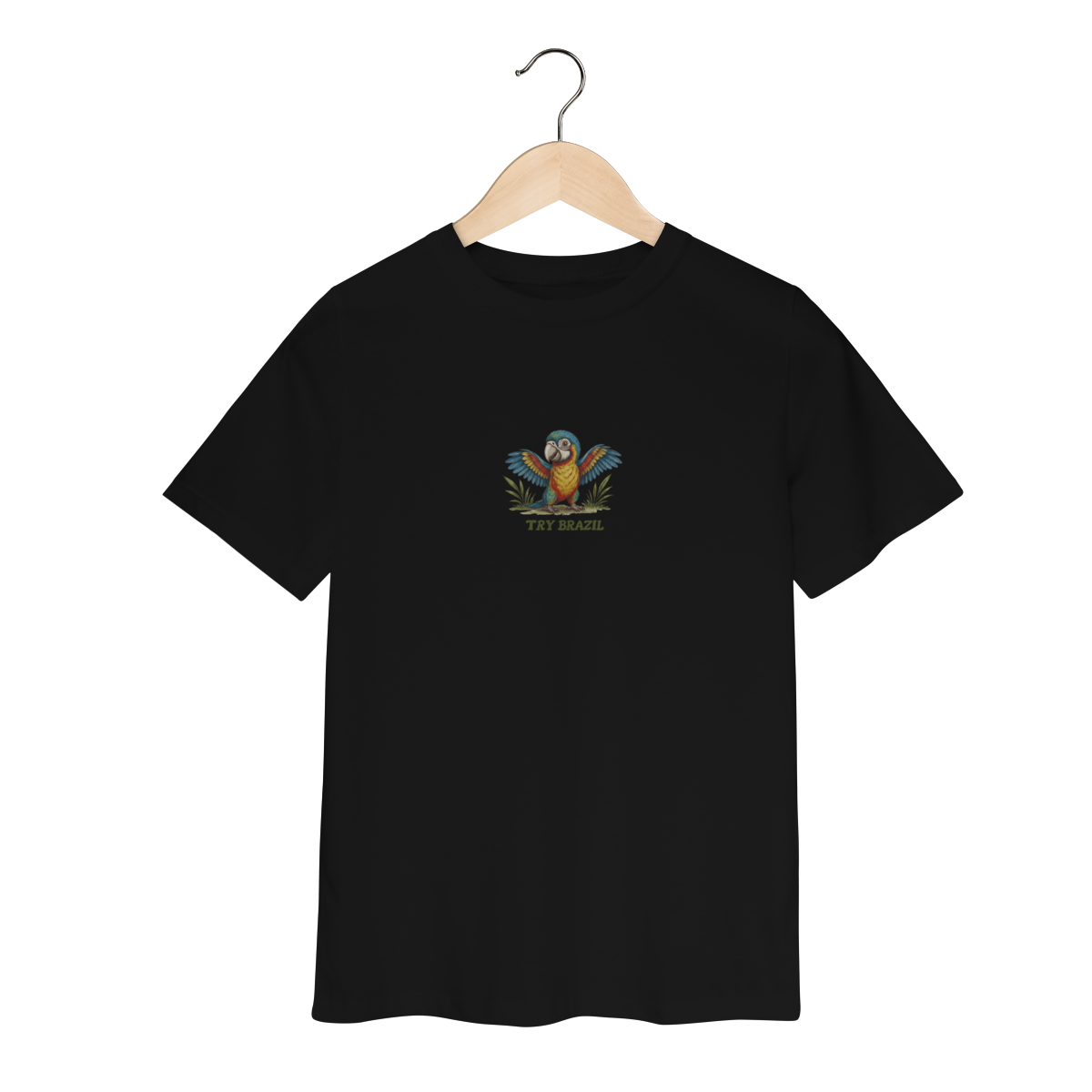 Camisa Infantil TRY Brazil-Coleção Animais