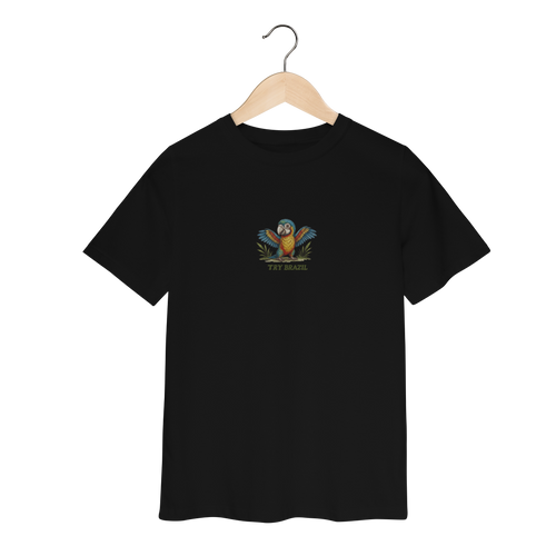 Camisa Infantil TRY Brazil-Coleção Animais
