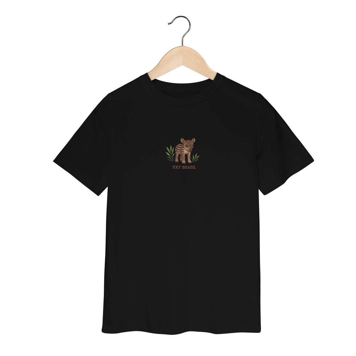 Camisa Infantil TRY Brazil-Coleção Animais