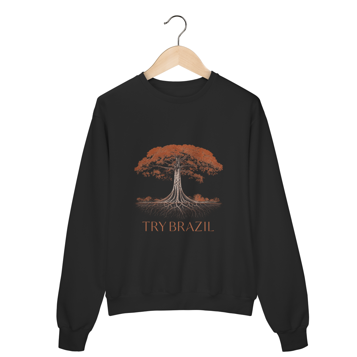 Moletom Fechado Feminino Raízes-TRY Brazil