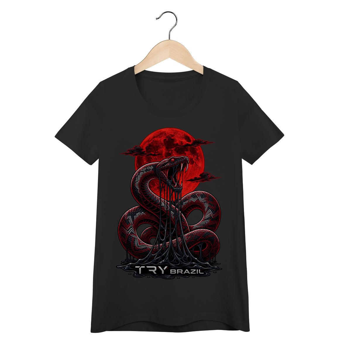 Camiseta Baby Long Lendas da Amazônia-TRY Brazil