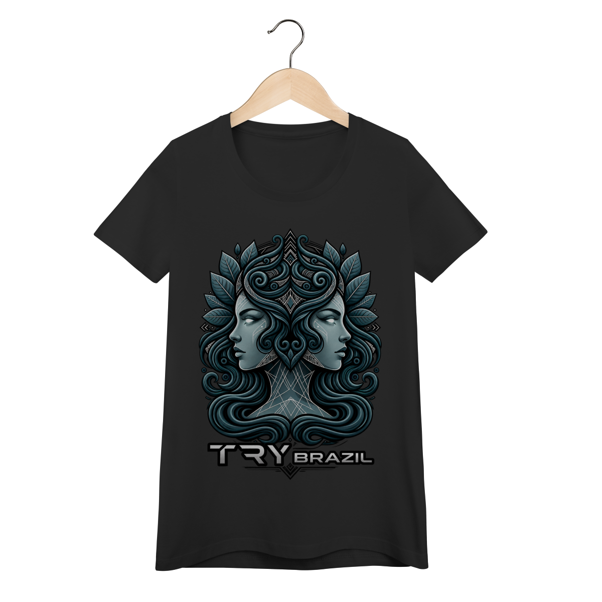 Camiseta Baby Long Lendas da Amazônia-TRY Brazil