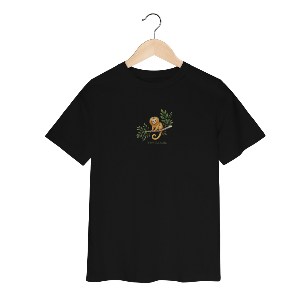 Camisa Infantil TRY Brazil-Coleção Animais