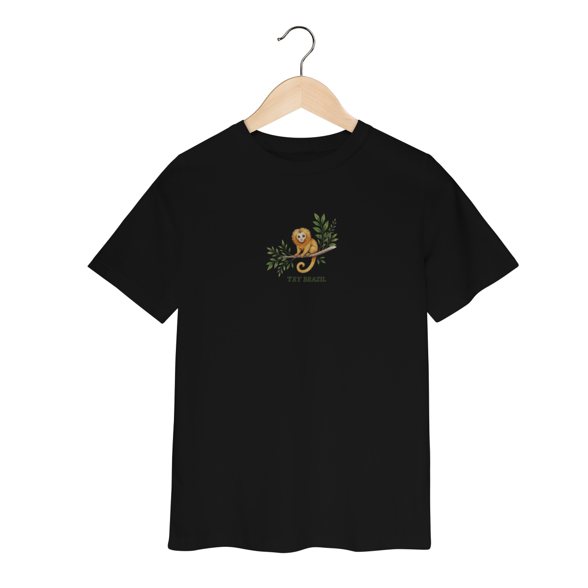 Camisa Infantil TRY Brazil-Coleção Animais