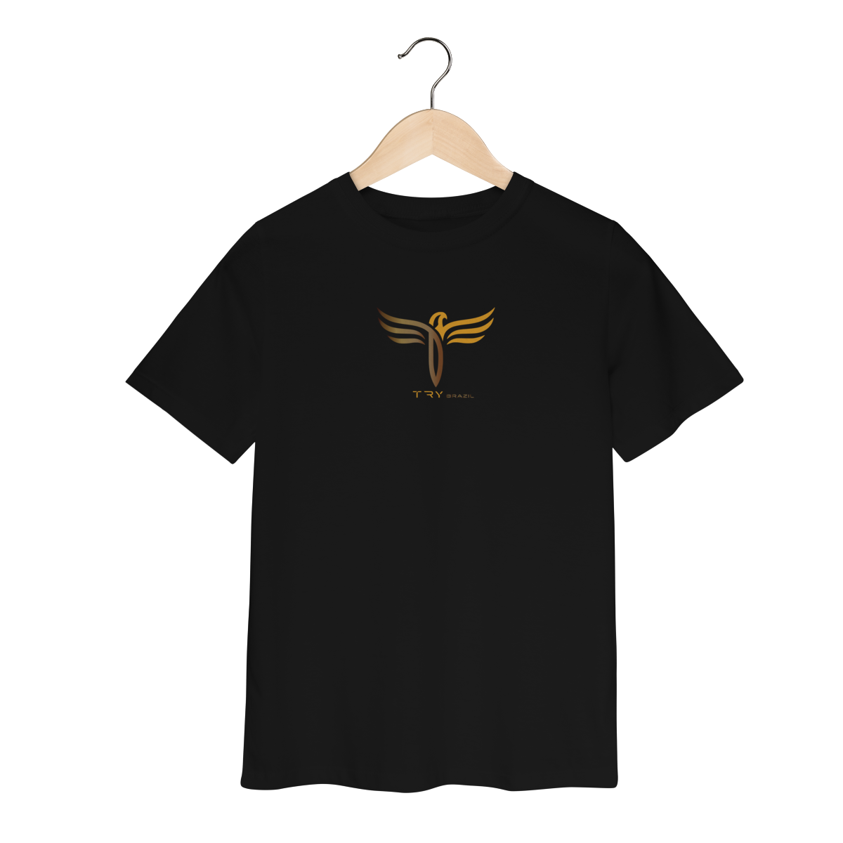 Camiseta Infantil Casual Premium-TRY Brazil