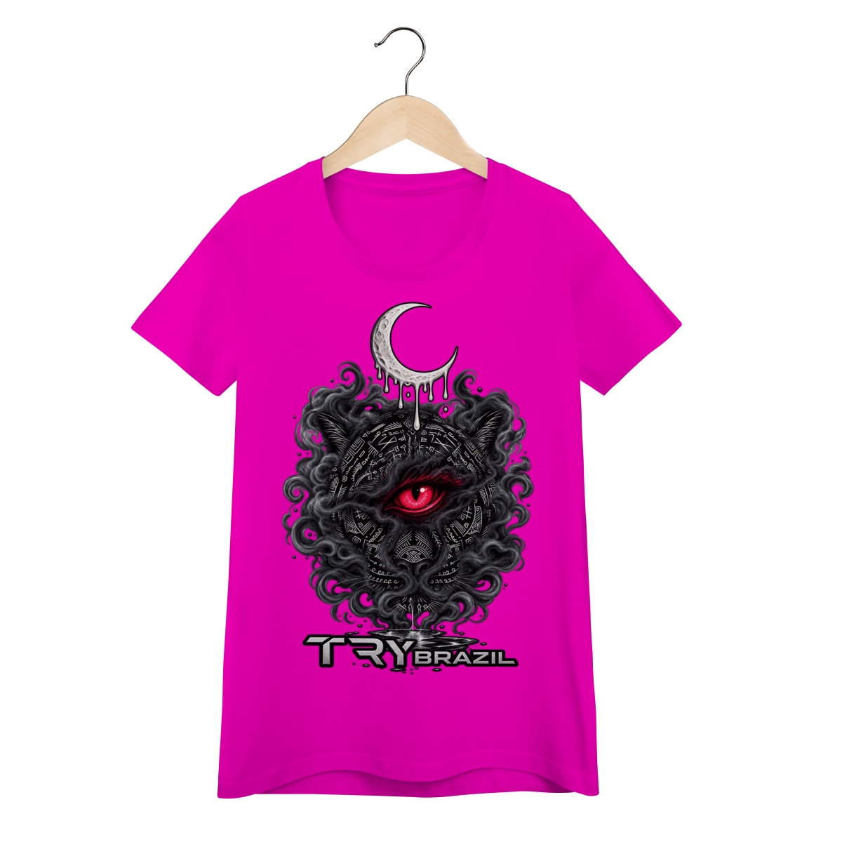 Camiseta Baby Long Lendas da Amazônia-TRY Brazil