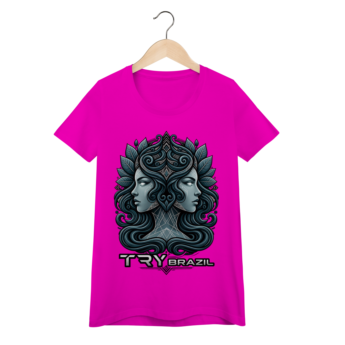 Camiseta Baby Long Lendas da Amazônia-TRY Brazil