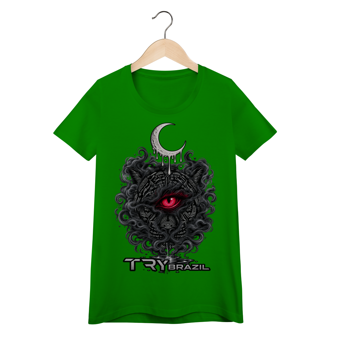 Camiseta Baby Long Lendas da Amazônia-TRY Brazil