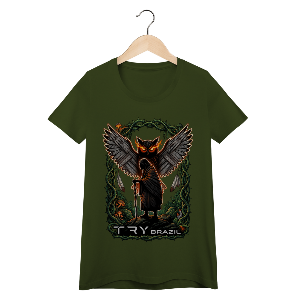 Camiseta Baby Long Lendas da Amazônia-TRY Brazil