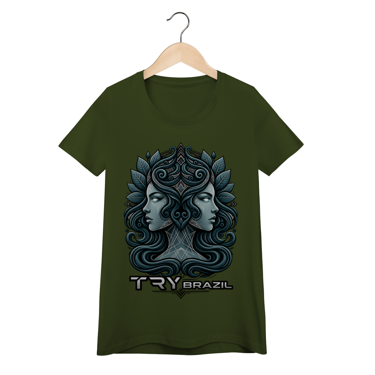 Camiseta Baby Long Lendas da Amazônia-TRY Brazil