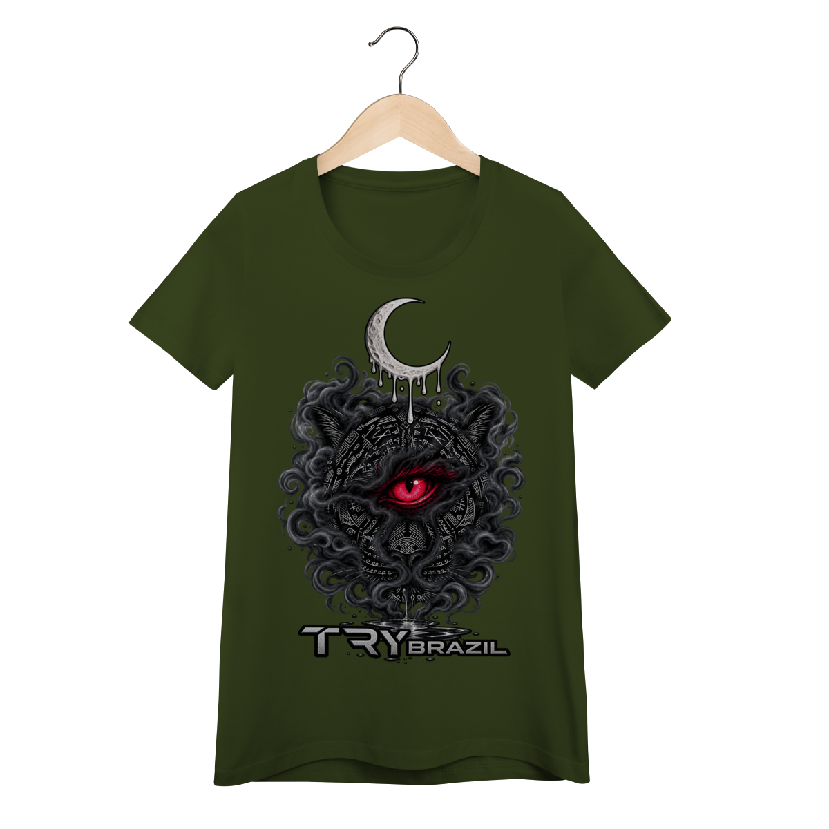 Camiseta Baby Long Lendas da Amazônia-TRY Brazil