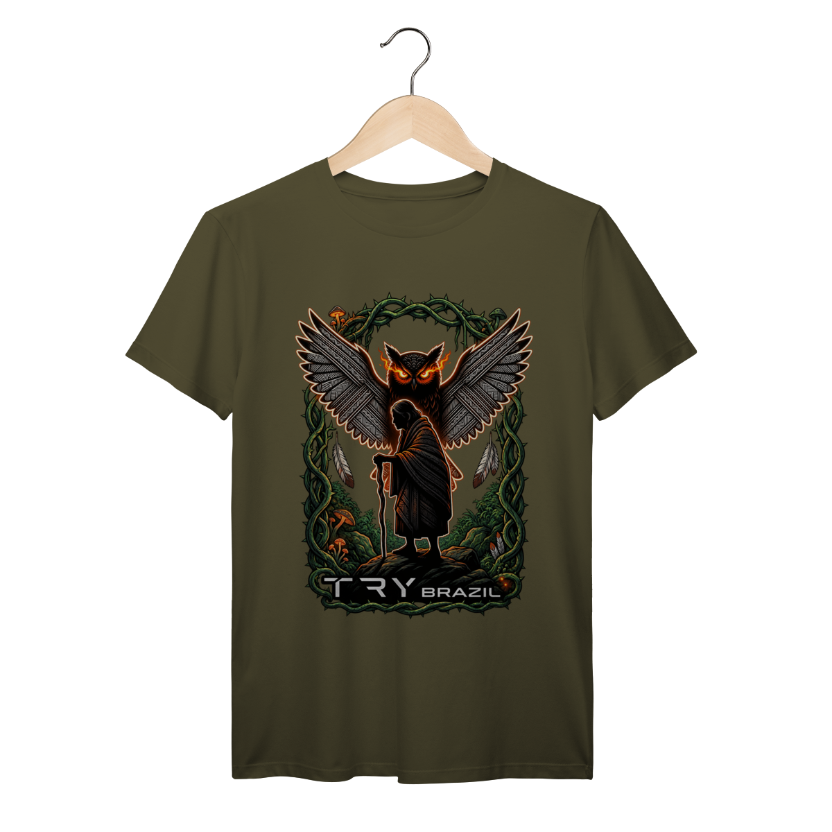 Camiseta Lendas da Amazônia-TRY Brazil