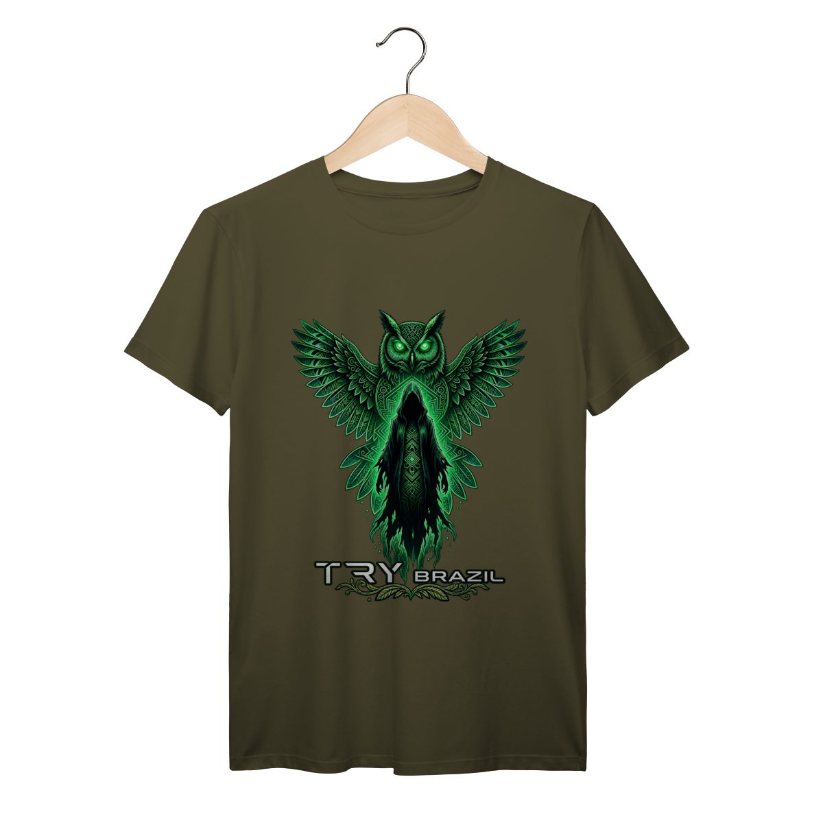 Camisetas Lendas da Amazônia-TRY Brazil