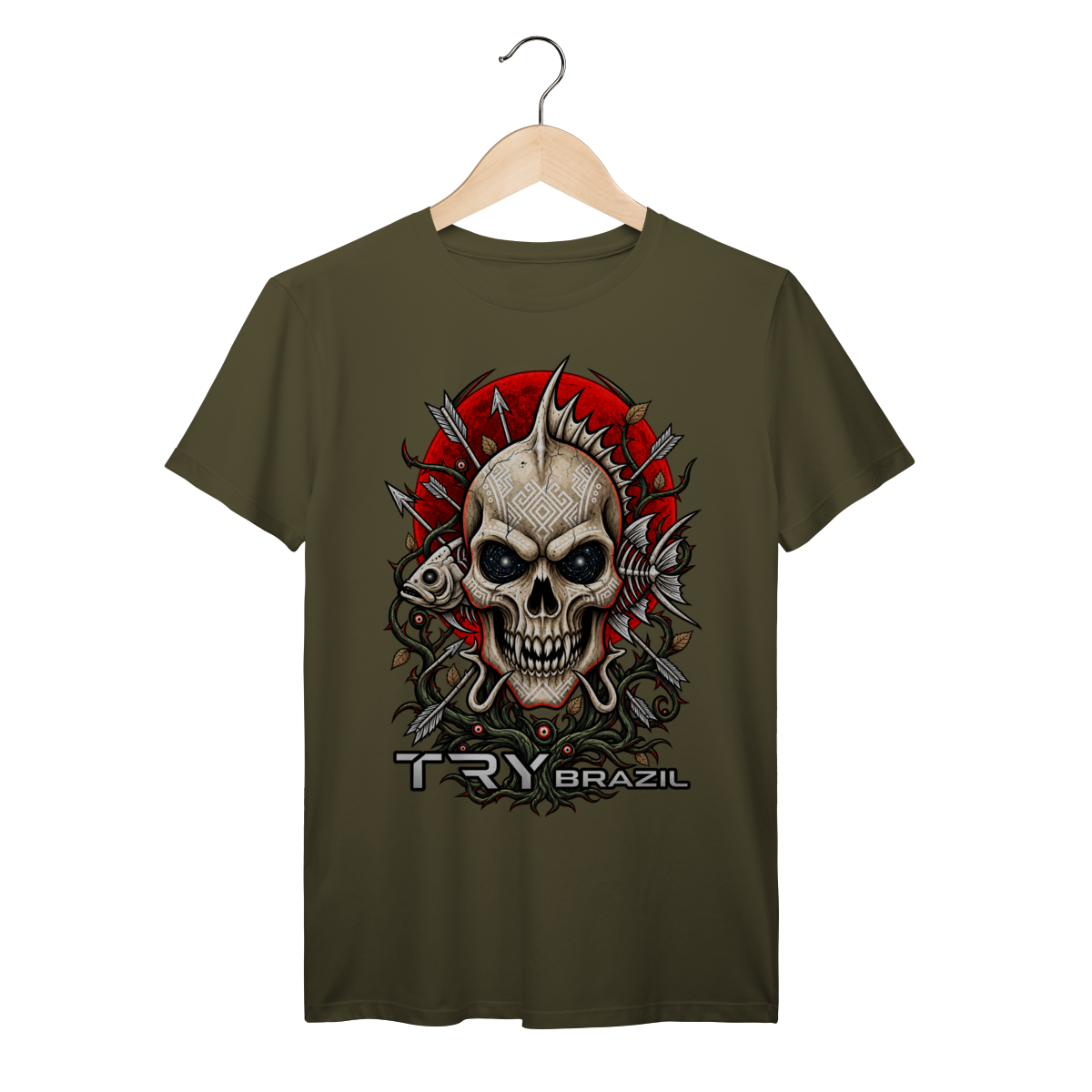 Camiseta Lendas da Amazônia-TRY Brazil