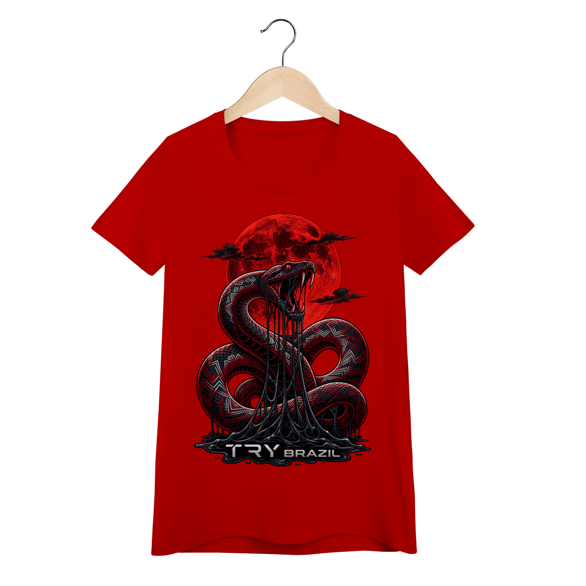 Camiseta Baby Long Lendas da Amazônia-TRY Brazil