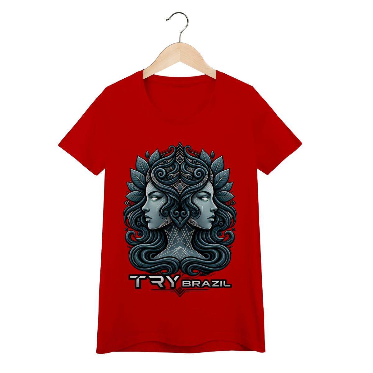 Camiseta Baby Long Lendas da Amazônia-TRY Brazil