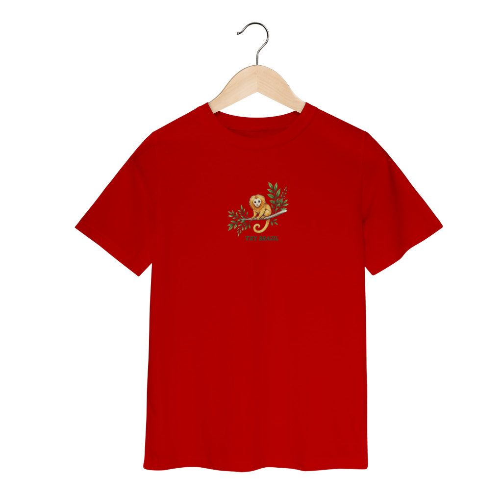 Camisa Infantil TRY Brazil-Coleção Animais