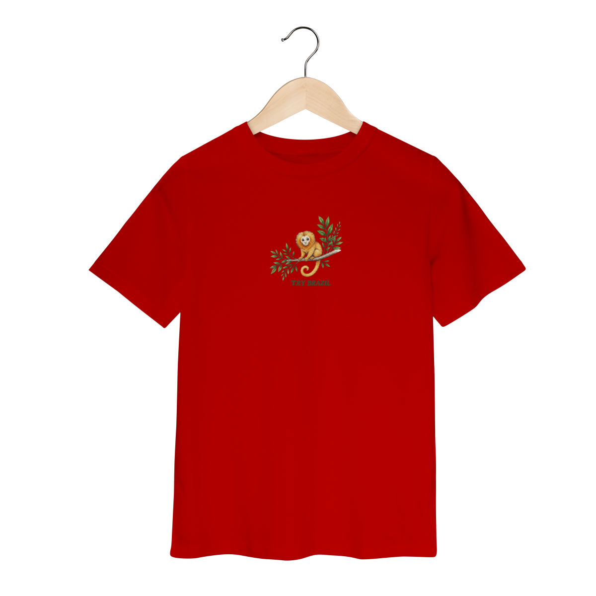 Camisa Infantil TRY Brazil-Coleção Animais