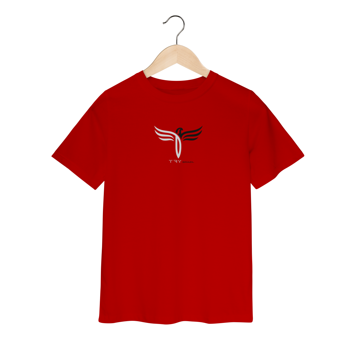 Camiseta Infantil Casual Premium-TRY Brazil